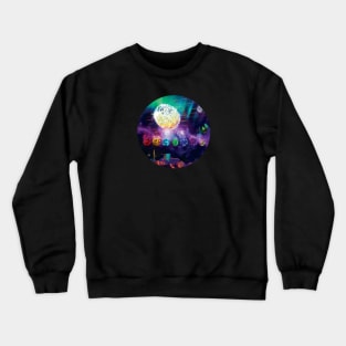 Jesus' Return with the Angels from Space Crewneck Sweatshirt